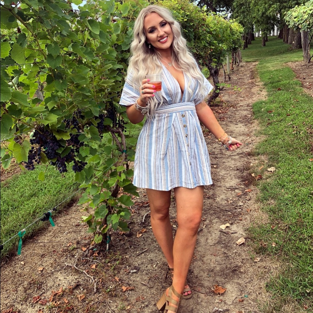 Striped dress!